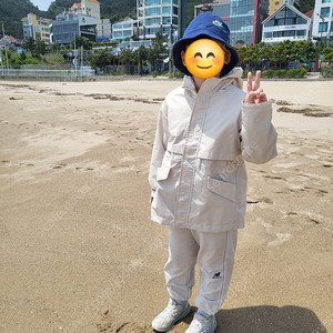 뉴발란스키즈 트렌치형 바람막이 자켓 140