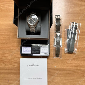 해밀턴 카키필드 익스페디션 41mm 검판