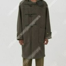 브라운야드 24FW 더플코트 올리브그레이 3사이즈