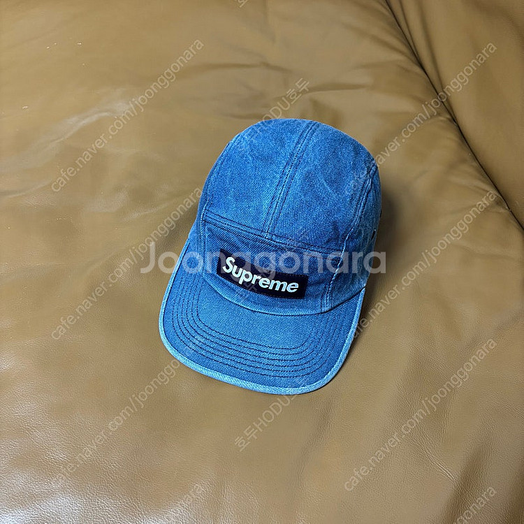Supreme 슈프림 데님 캠프캡 모자 (Washed ...--0
