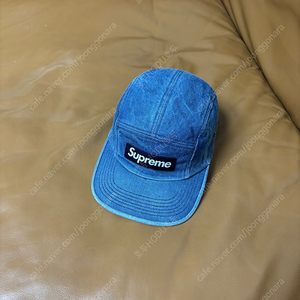 Supreme 슈프림 데님 캠프캡 모자 (Washed Denim)