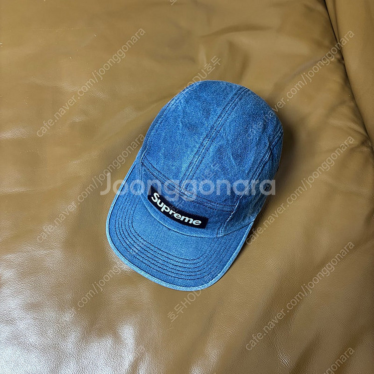 Supreme 슈프림 데님 캠프캡 모자 (Washed ...--4