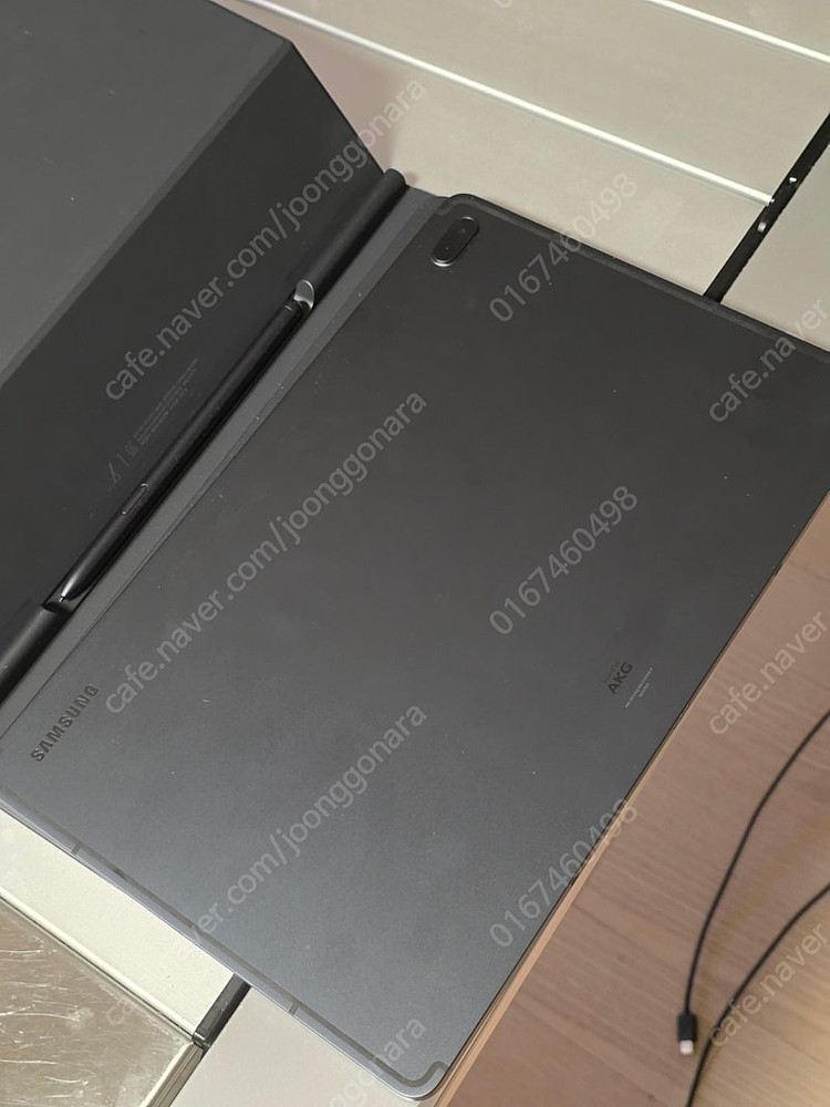 갤럭시탭s7 fe lte 128gb 키보드포함 팝니다 이미지