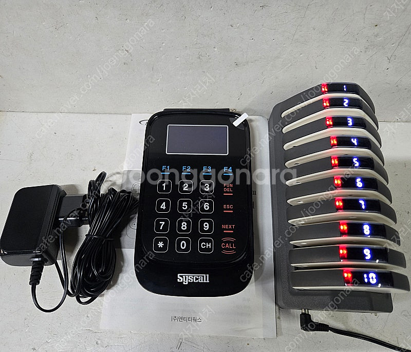 씨스콜 진동벨 팝니다 다이아진동벨 sgp-300r 모델...--0