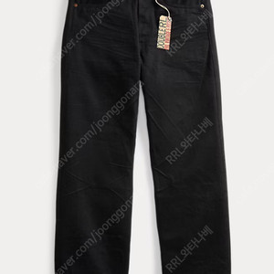 RRL 더블알엘 빈티지5포켓 블랙 온 블랙 32사이즈
