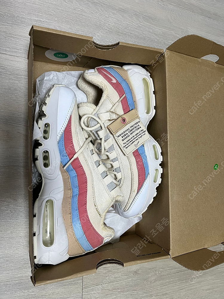 나이키 에어맥스 95 크림슨 틴트 245mm Nike Air Max 95 Plant Color Collection ... 이미지