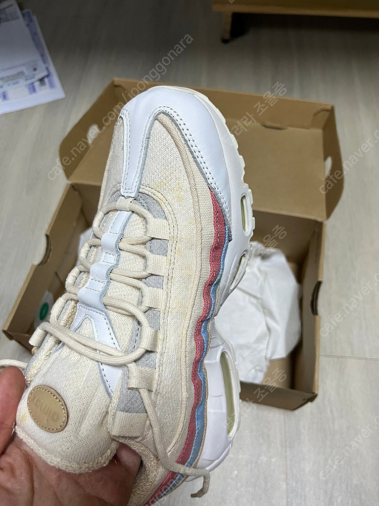 나이키 에어맥스 95 크림슨 틴트 245mm Nike Air Max 95 Plant Color Collection ... 이미지