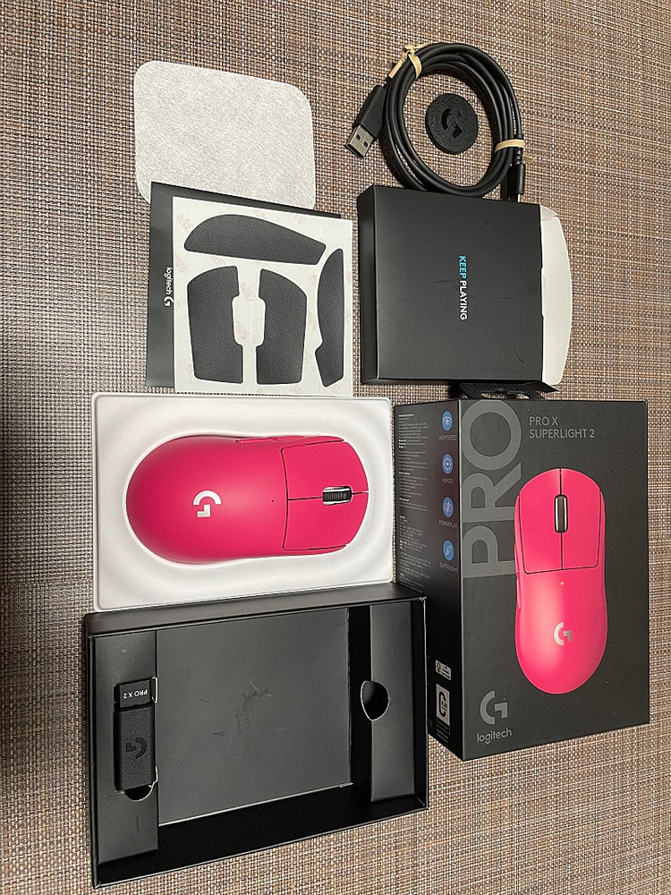 지슈라2 g pro x superlight2 마젠타 판매합니다.--2