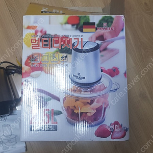 크루거 멀티 다지기 2.5L KRC-2025L 팝니다