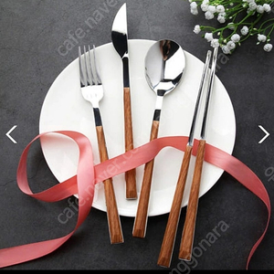 르리에 우드 커트러리 숟가락 젓가락 포크 나이프 수저 식기세트 (72만원 상당) - 50만원