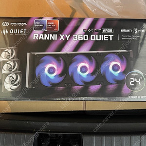 3RSYS RANNI XY 360 QUIET BLACK 미개봉 수냉