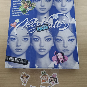 뉴진스 블루북 앨범 단체