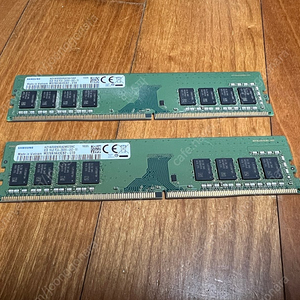 삼성 DDR4 데스크탑 매모리 ram 램 8기가 2개