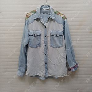 택포 정품 이자벨마랑 데님 셔츠 남방 여성 큰 M ~ L 봄 가을 사랑봉봉