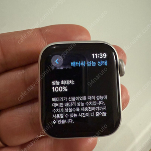 애플워치 se2 40mm 실버 새상품급