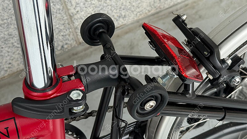 브롬톤 자전거 M6L 하우스 레드 x 블랙--6