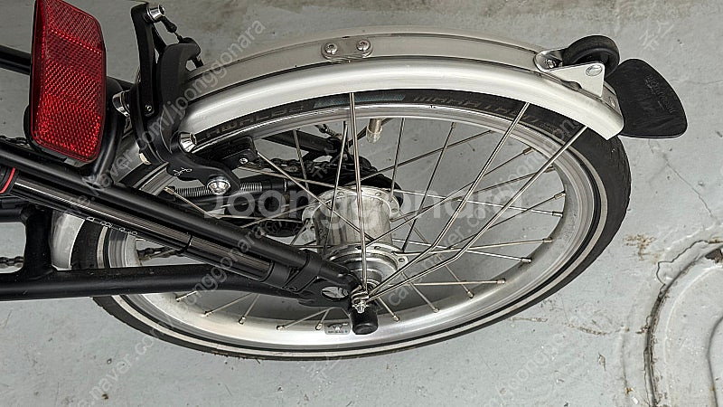 브롬톤 자전거 M6L 하우스 레드 x 블랙--7