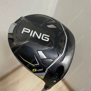 [시니어, 여성용] 핑 G430 max HL 드라이버 9도 후지쿠라 NX 35 팝니다