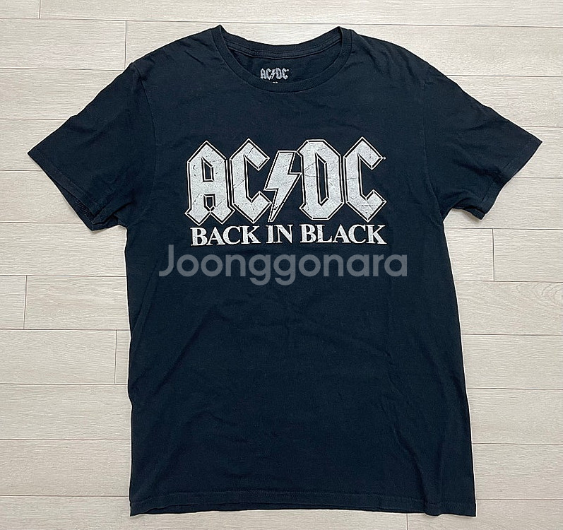 ACDC반팔티 M사이즈--0