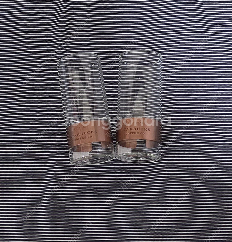 스타벅스 블랙 헤리티지 싱글월 글라스 새강품 팝니다--4