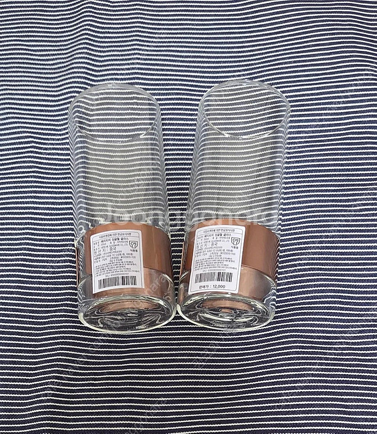 스타벅스 블랙 헤리티지 싱글월 글라스 새강품 팝니다--5