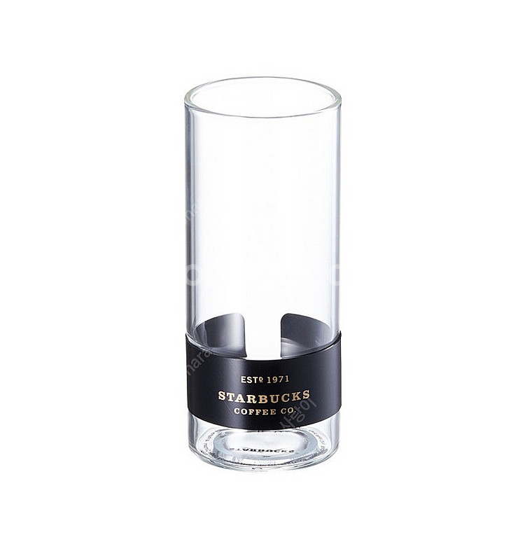 스타벅스 블랙 헤리티지 싱글월 글라스 새강품 팝니다--8