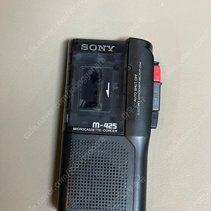 Sony 소니 M-425 마이크로카세트 녹음기 작동품
