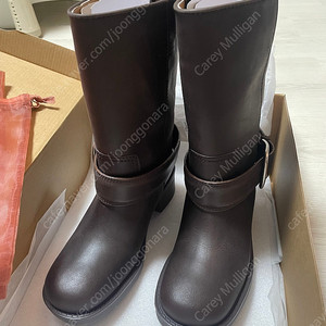 아카이브앱크 버클부츠 빈티지모카 230