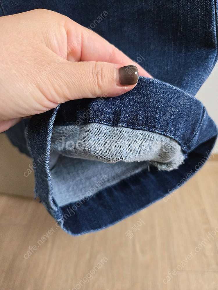 슈슈앤크라 자수데님바지--4