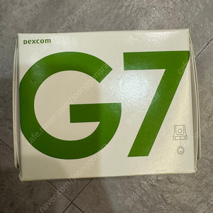 덱스콤 G7(10일) 유효기간 2025-10-31