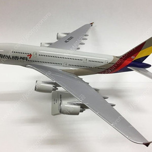아시아나항공 A380모형 비행기