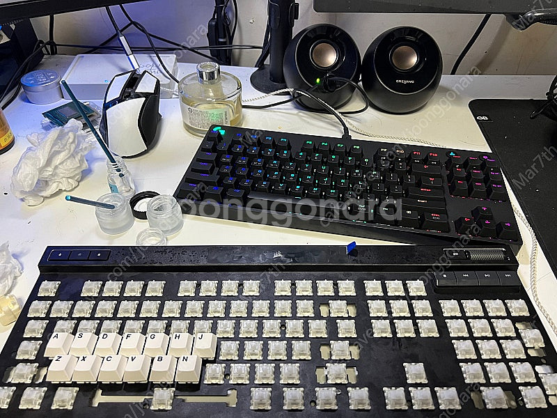 커세어 K70 max 래피드트리거 기계식키보드 풀윤활 ...--6