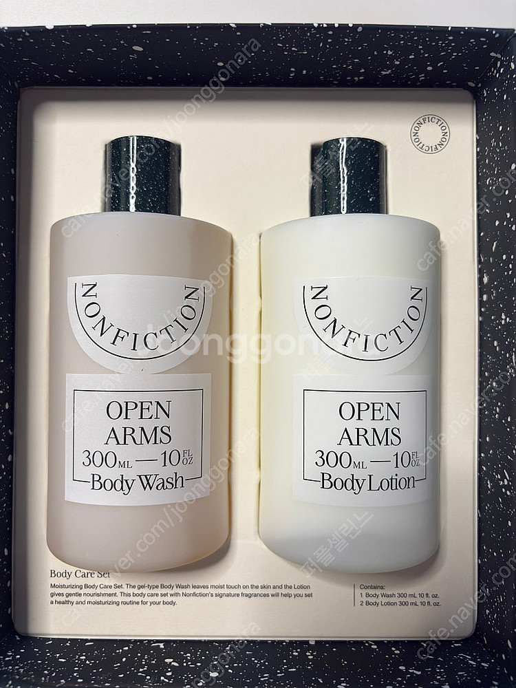 논픽션 오픈암스 바디워시/로션300ml 세트(미개봉)--1