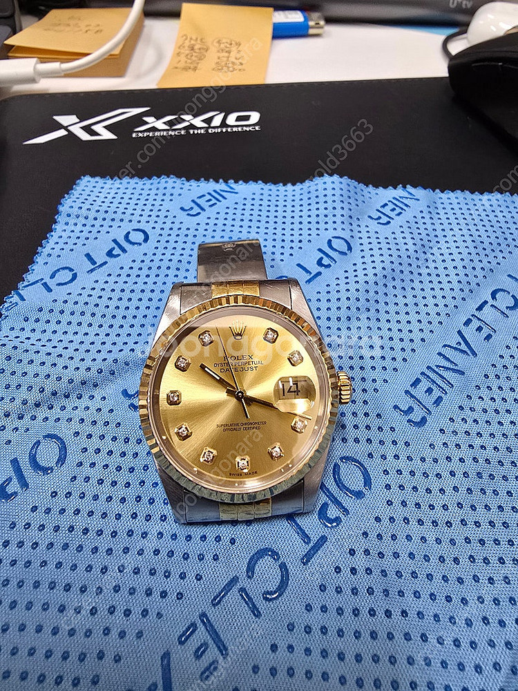 로렉스 데이저스트 36mm 16233 콤비 텐포인트--0