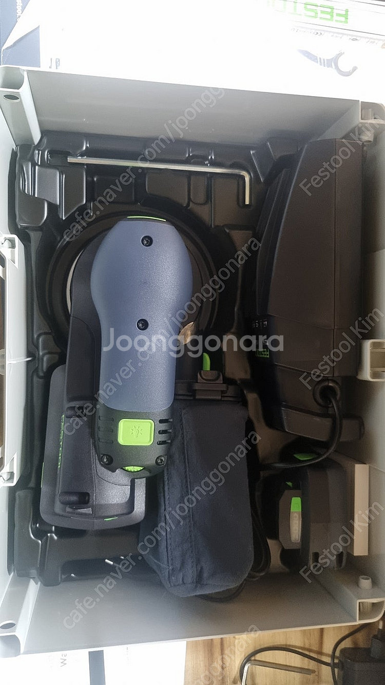 페스툴 FESTOOL 충전 편심 원형 5인치 샌더 ET--2