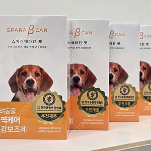 스파라베타칸펫 강아지 영양제