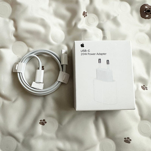 애플 20W USB-C 어댑터+케이블세트 새상품