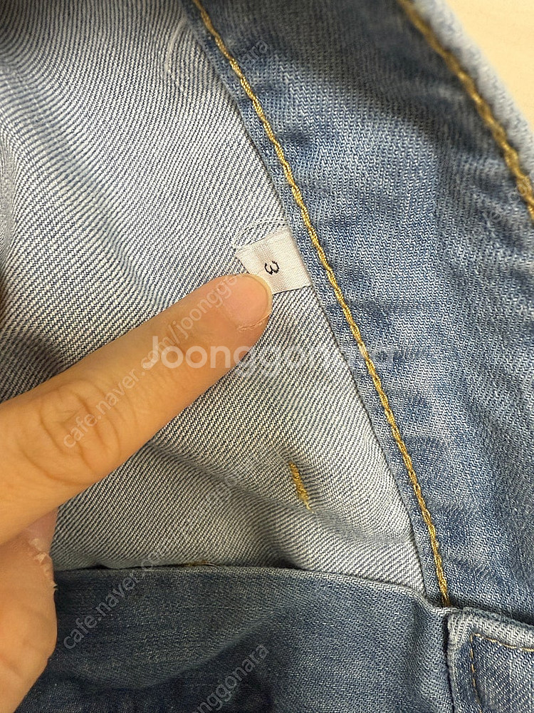 유메르 시칠리 라이트 데님 3사이즈--2