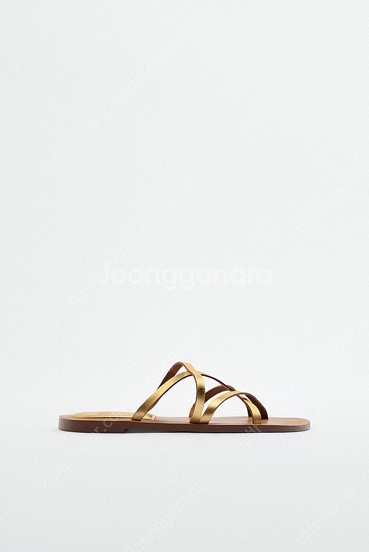 ZARA 자라 샌들 GOLD EU 41 (KR 265)--3