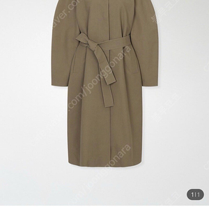프레쉬라벨 Carrol volume trench coat트렌치코트 베이지