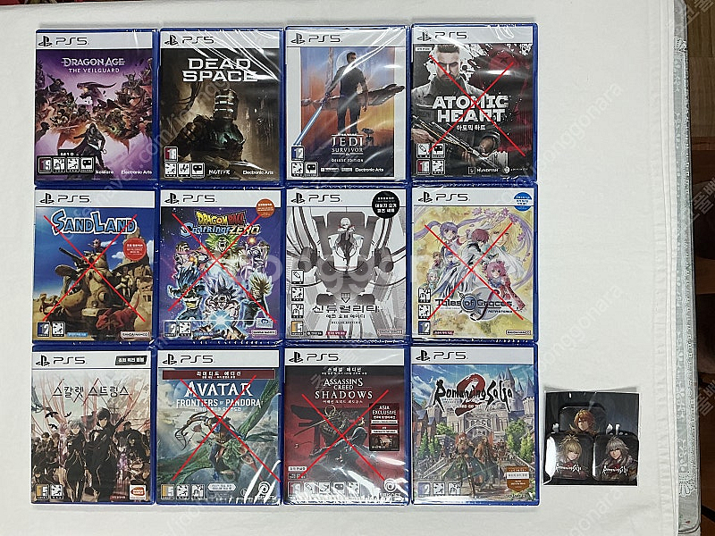 [미개봉] PS4 PS5 게임 타이틀 팝니다! (디럭스...--0