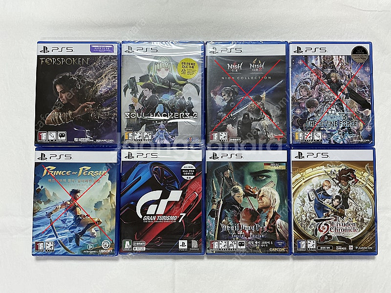 [미개봉] PS4 PS5 게임 타이틀 팝니다! (디럭스...--2