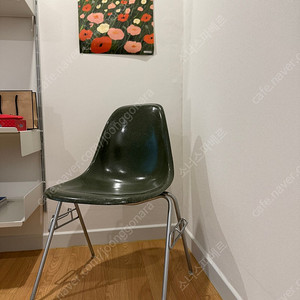 허먼밀러 임스체어 빈티지 파이버글라스 DSX 올리브그린