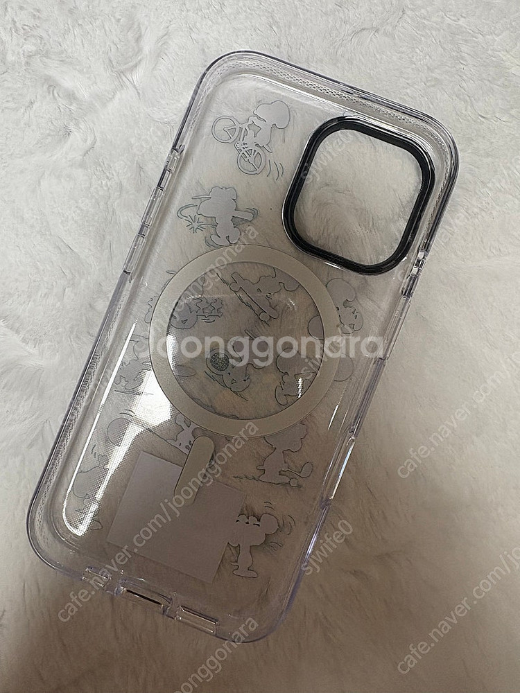 케이스티 파이 아이폰 16 스누피 콜라보 제품--1