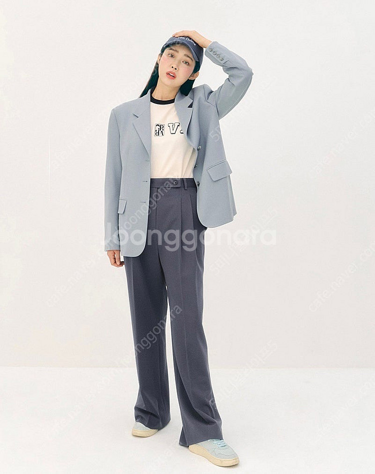 그로브스토어 차정원 로이 자켓 블루--5