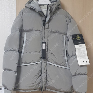 스톤아일랜드 21FW 나일론메탈패딩(펄그레이,XL)