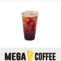 메가커피 아이스(ice) 아메리카노