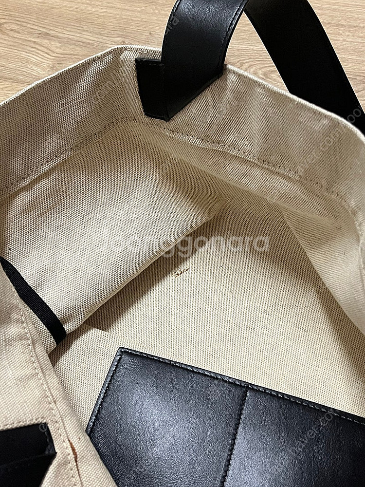 질샌더 로고 쇼퍼백 라지--3