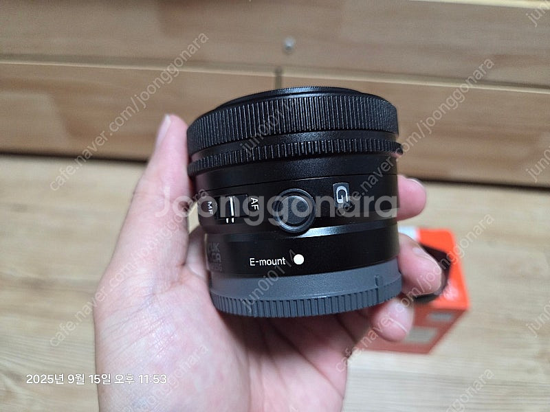 소니 40g 40mm f2.5 하오게후드--1