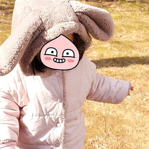 겨울 토끼 점퍼 100
